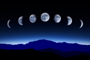 fases da lua - lunações